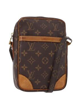 Authentic LOUIS VUITTON Monogram Danube Shoulder Bag M45266 LV
